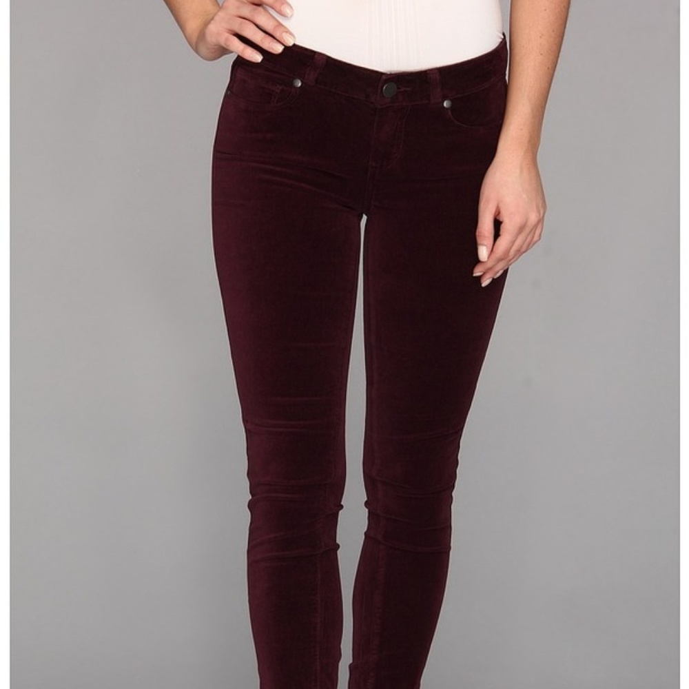 Paige Velvet Skinny Jeans